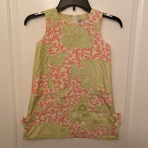 Lilly Pulitzer, Girls 7, 100% cotton, lined dress
